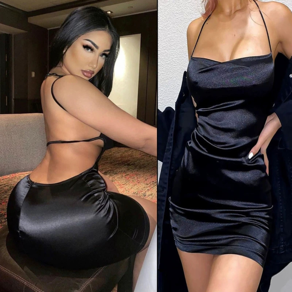 H&M Trendy Plus Size Summer Backless Sexy Dress